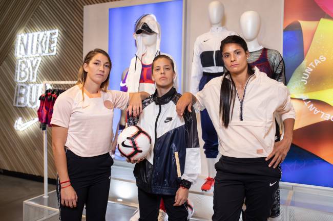 Nike reunió a tres de sus futbolistas de cara al Mundial
