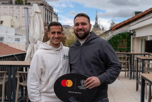 Lucas Vázquez participó del momento Priceless de Mastercard