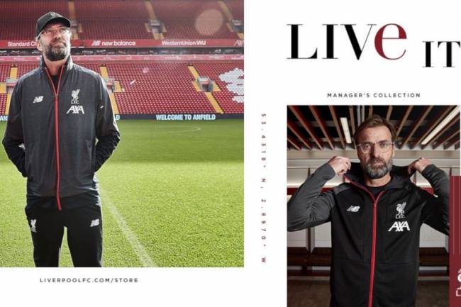 New Balance presenta la nuevalínea exclusiva de Jürgen Klopp