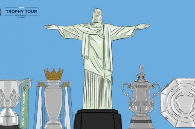 Manchester City “Trophy Tour” desembarca en Brasil