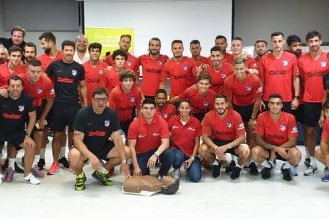 Atlético de Madrid se une al Proyecto Salvavidas
