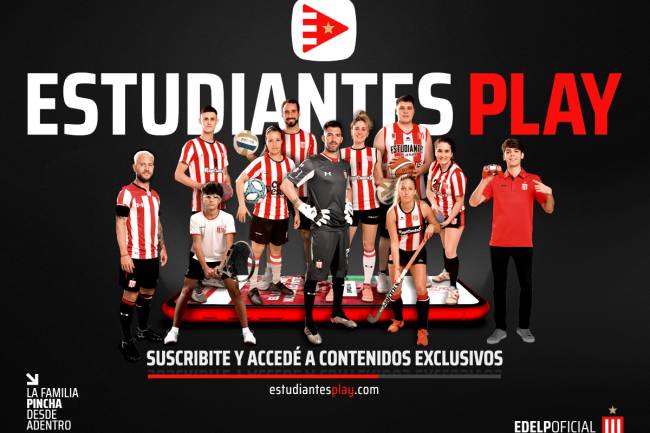Estudiantes de La Plata presenta “Estudiantes Play”