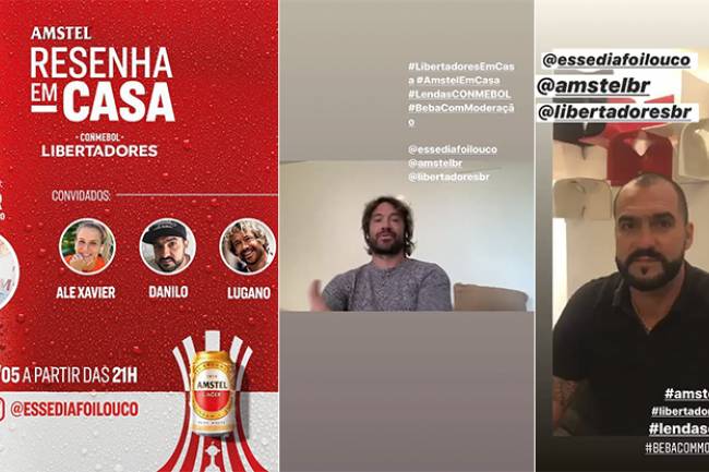 Segunda activación de AMSTEl con CONMEBOL Copa Libertadores