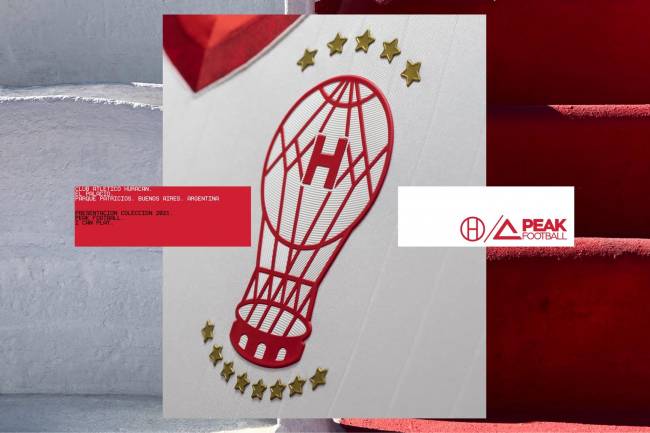 Peak presentó la nueva indumentaria de Huracán