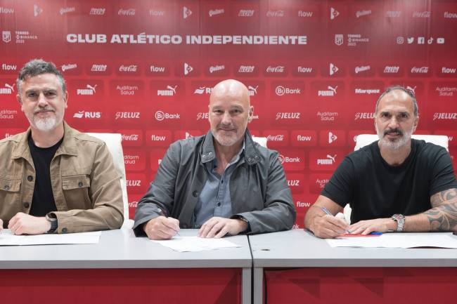 Independiente firma un acuerdo comercial con SportClub