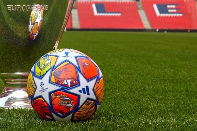 Adidas presenta la pelota oficial de la UEFA Champions League 2024