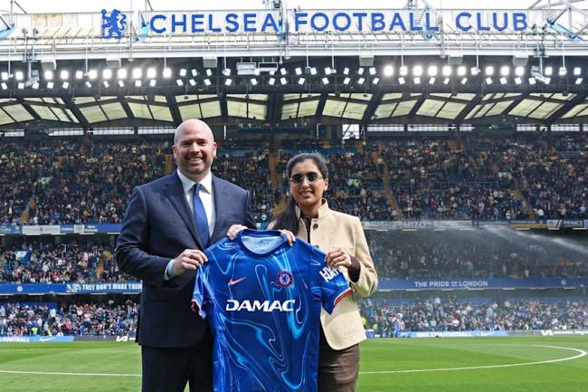 Chelsea presentó su nuevo main sponsor