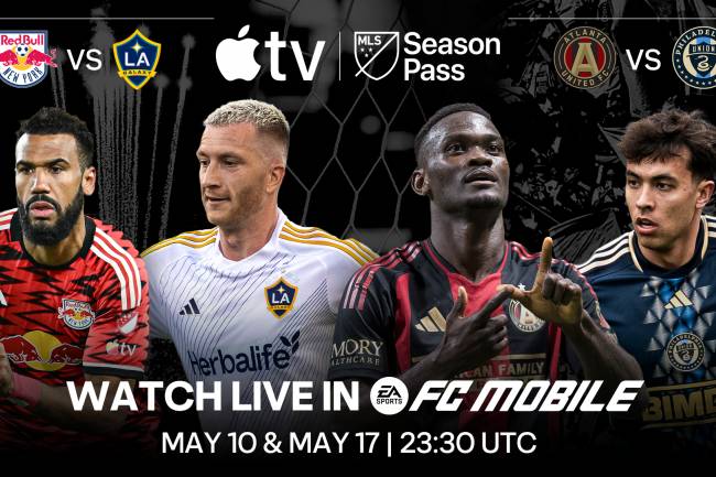 MLS and Apple TV will broadcast live matches through a video game for the first time