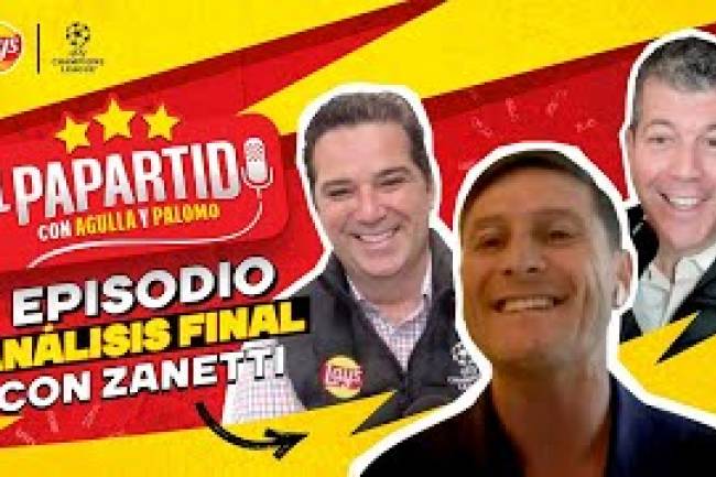 Javier Zanetti se hizo presente en el cierre de temporada del Papartido