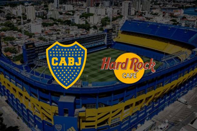 Boca Juniors oficializó su alianza con Hard Rock Café