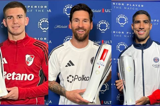 La particularidad del premio al mejor jugador del partido en el Mundial de Clubes