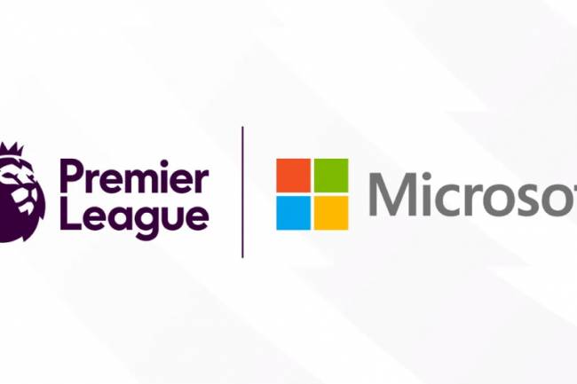La Premier League anunció un acuerdo con Microsoft