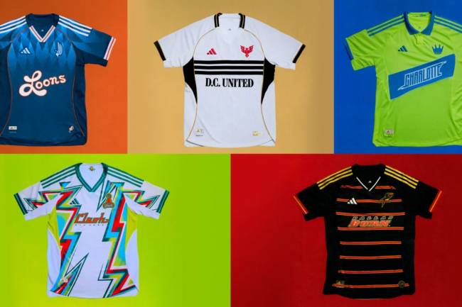 Adidas revive antiguos diseños y escudos para la MLS