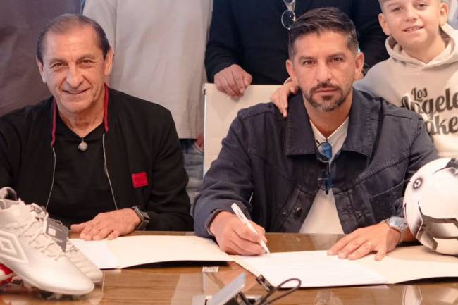 Ramón and Emiliano Díaz have become ambassadors for Umbro Paraguay