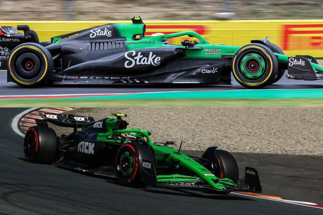 A F1 team changed its name for the Dutch Grand Prix