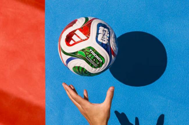 Adidas y FIFA presentaron la pelota oficial de la Copa del Mundo 2026