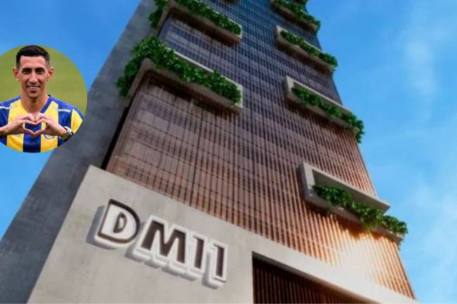 Angel Di María se lanzó al negocio inmobiliario con una torre en Rosario