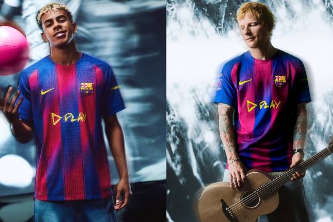 Spotify activa su patrocinio con FC Barcelona sumando al artista Ed Sheeran como patrocinador