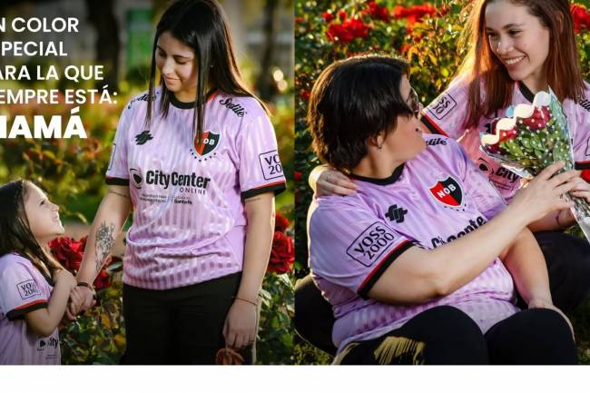 Newell's Old Boys presentó una camiseta especial por el día de la madre