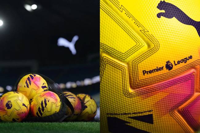  Puma presentó su primera pelota de invierno para la Premier League