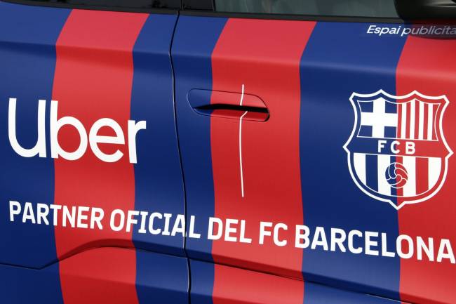 FC Barcelona anunció a Uber como sponsor oficial del club