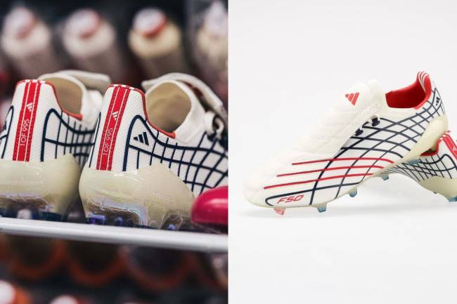 Adidas lanzó un remake edición especial de los F50+ Spider en colaboración con tienda futbolera europea