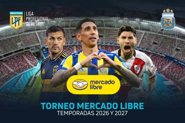 AFA anunció a Mercado Libre como nuevo naming sponsor de la Liga Profesional de Futbol