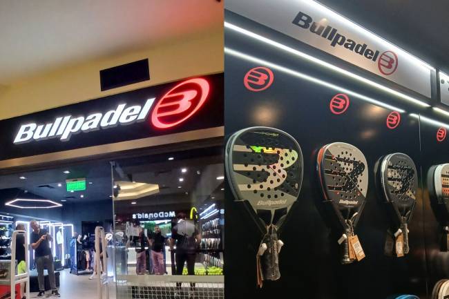 Bullpadel abrió su primer local físico en Argentina