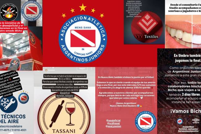 Argentinos Juniors llevó a cabo una iniciativa de marketing única para la final de la Copa Argentina