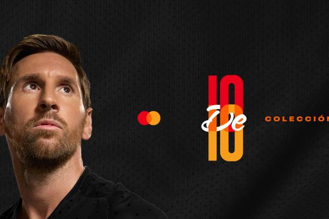 Mastercard lanzó la campaña “La Colección Diez de Diez” junto a Lionel Messi