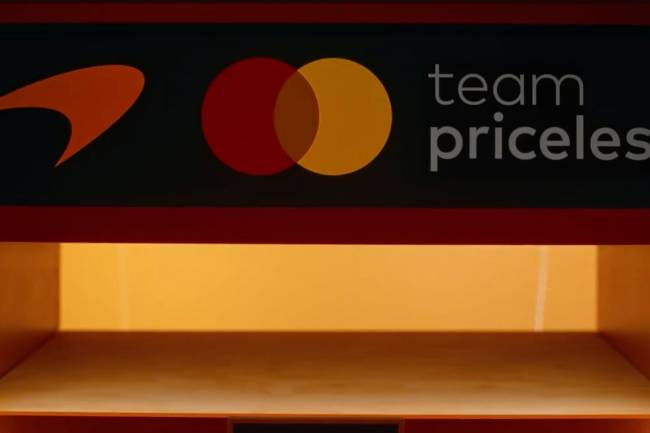 Mastercard llevará fanáticos a participar del equipo McLaren de F1