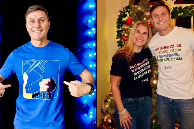 Javier Zanetti launched his own clothing brand