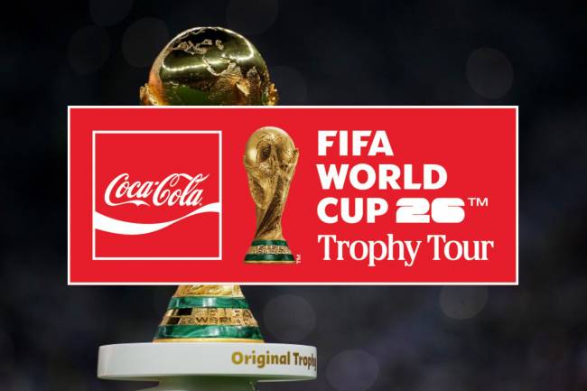 Coca-Cola presentó la sexta edición del "World Cup Trophy Tour"