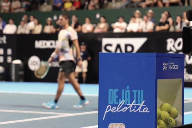 El tenis argentino se unió en una campaña solidaria para los niños con autismo