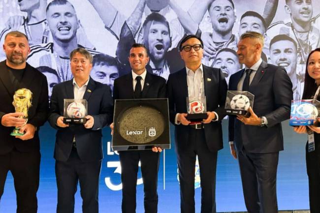 AFA llegó a 46 sponsors oficiales de la mano de Lexar