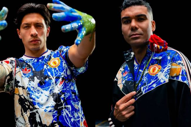 Adidas mezcla fútbol y música en la nueva colección de Manchester United