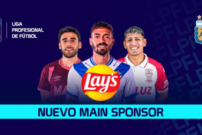 Lay's becomes official sponsor of the Liga Profesional