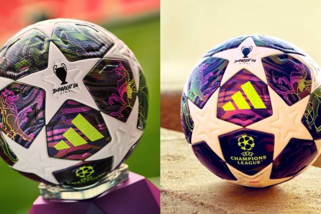 Adidas unveils the new UEFA Champions League match ball