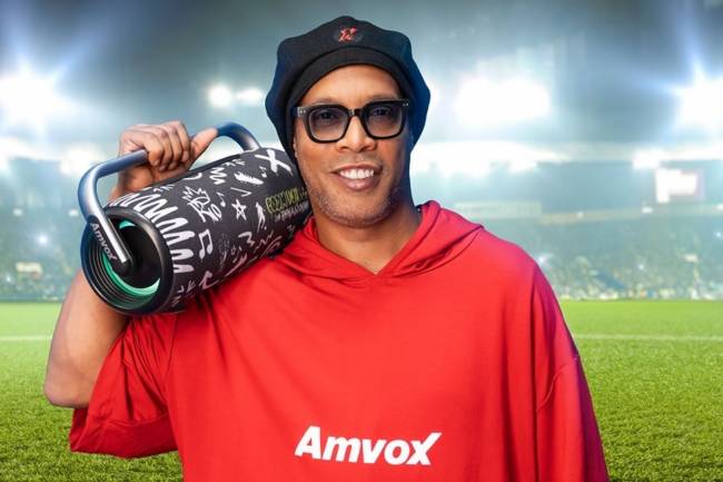 Ronaldinho launches his own line of speakers