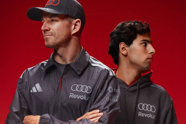 Audi Revolut F1 team arrives in Argentina powered by Adidas