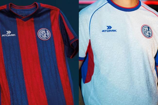 Atomik presentó las nuevas camisetas de San Lorenzo