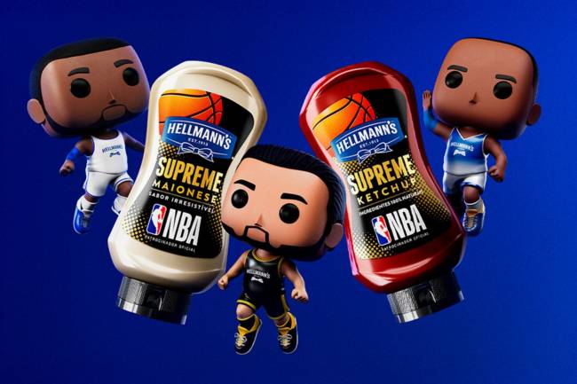 Hellmann's lanzó una promoción única de la NBA en Brasil