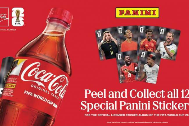 Coca-Cola to feature World Cup stickers on its labels