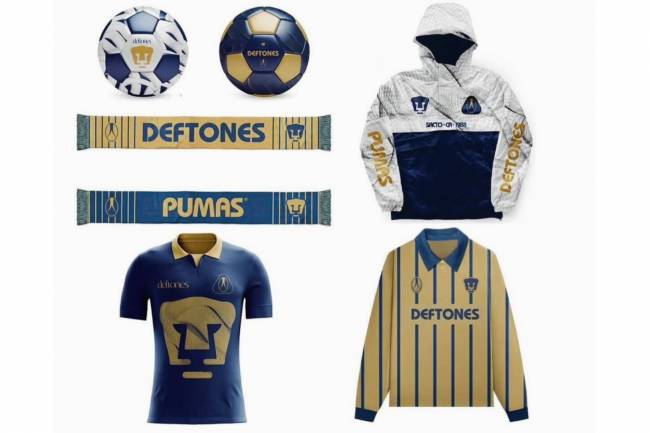  Deftones launches apparel collaboration with Pumas UNAM