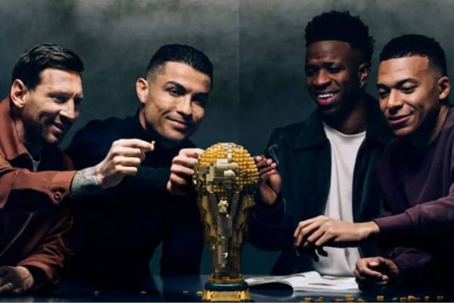 LEGO brings world’s top footballers together for new 2026 World Cup launch