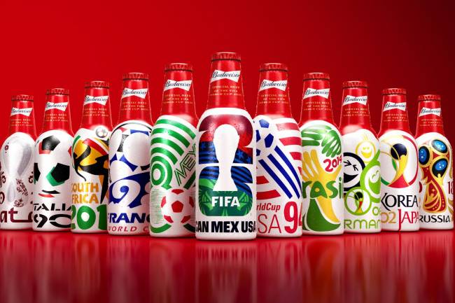 Budweiser celebrates 40 years as World Cup sponsor with a unique launch