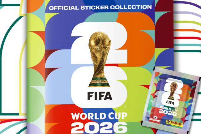 Panini presenta oficialmente el álbum del Mundial 2026