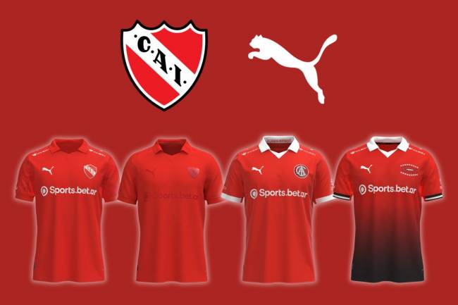  Puma abrió la votación para la nueva camiseta de Independiente
