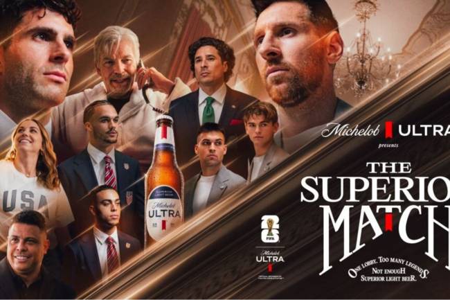 Lionel Messi, Lautaro Martínez y Nico Paz protagonizan la nueva campaña de Michelob Ultra