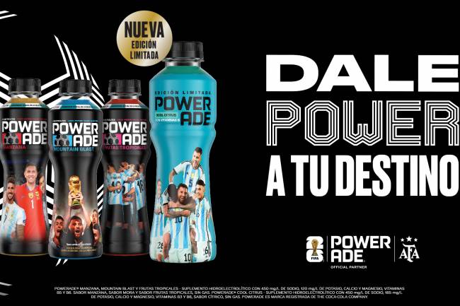 Powerade palpita el Mundial junto a la selección argentina